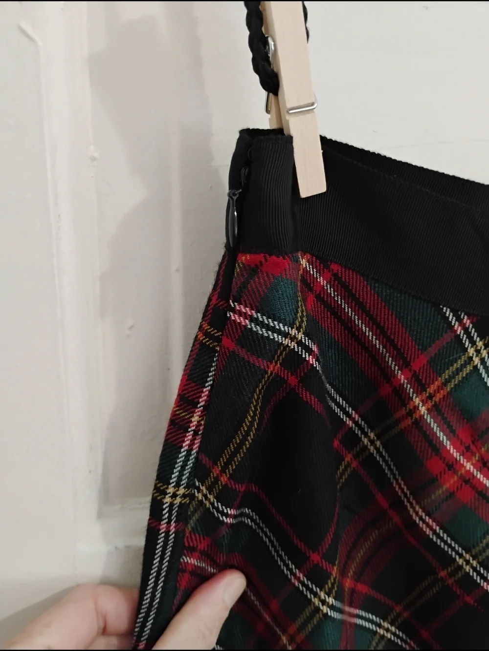 J. Crew Classic Tartan 100% Wool Holiday Skirt